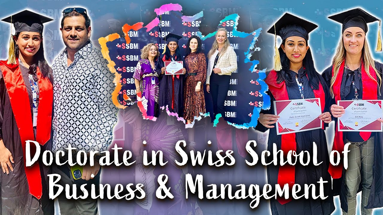 My Doctorate Immersion program in Switzerland | Convocation Ceremony Vlog | Spoorthy Vishwas