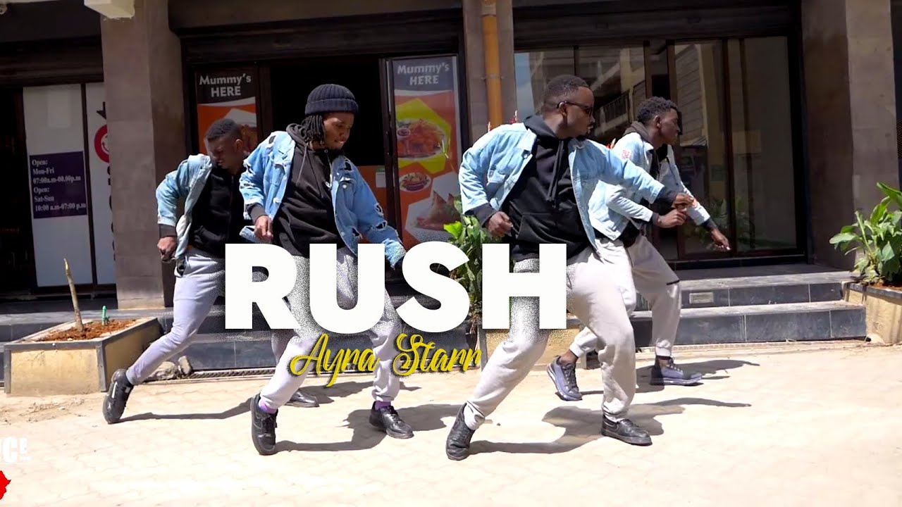 Ayra Starr - RUSH (Official Dance Video) | Dance Republic Africa