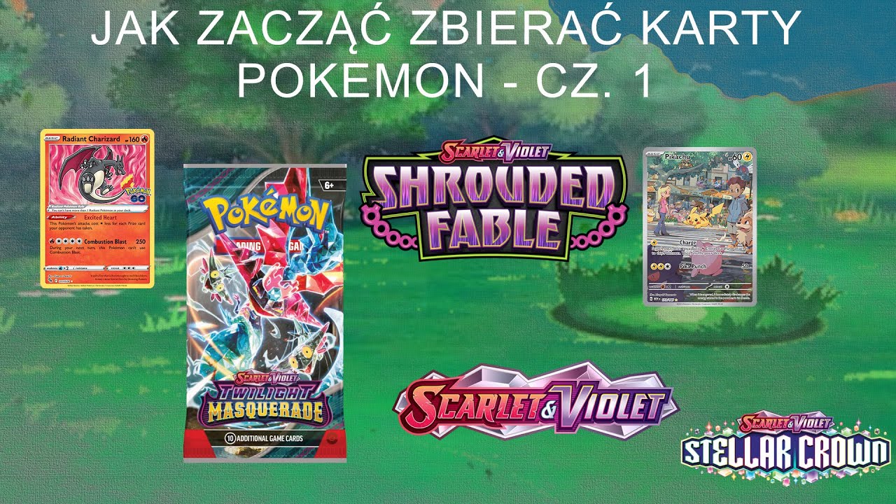 Jak zacząć zbieranie kart Pokemon TCG? Odcinek 1 - co to jest set? Jakie produkty można kupić?