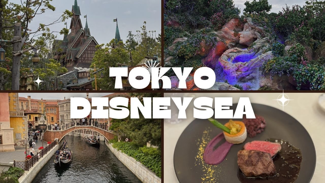 DisneySea Tokyo Family Vlog | A Magical Day, Fantasy Springs & Unexpected Fine Dining Experience 👑