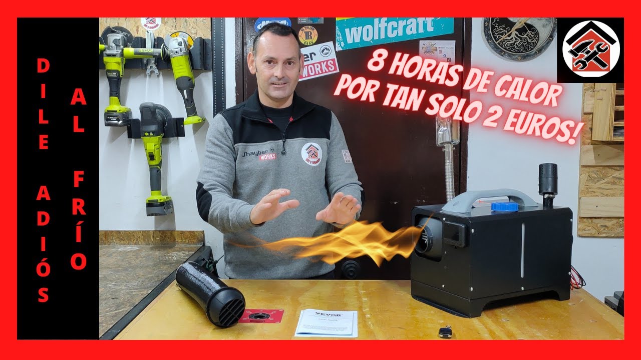 CALEFACCIÓN ESTACIONARIA DIESEL VEVOR 8KW | REVIEW Y FUNCIONAMIENTO