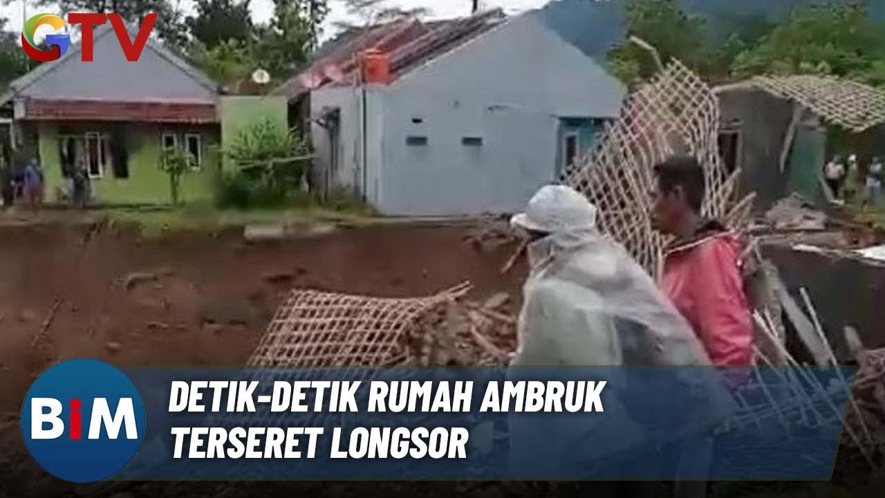 Tiga Rumah di Kuningan Roboh Terseret Longsor | BIM | 20/01