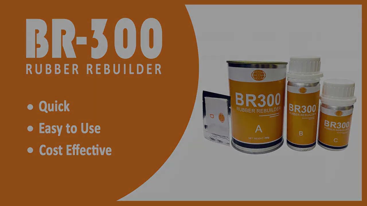 RUBBER RE-BUILDER BR-300 | CONVEYOR BELT REPAIR GLUE | CONVEYOR BELT REPAIR KIT | #trendingvideo 👍🏻