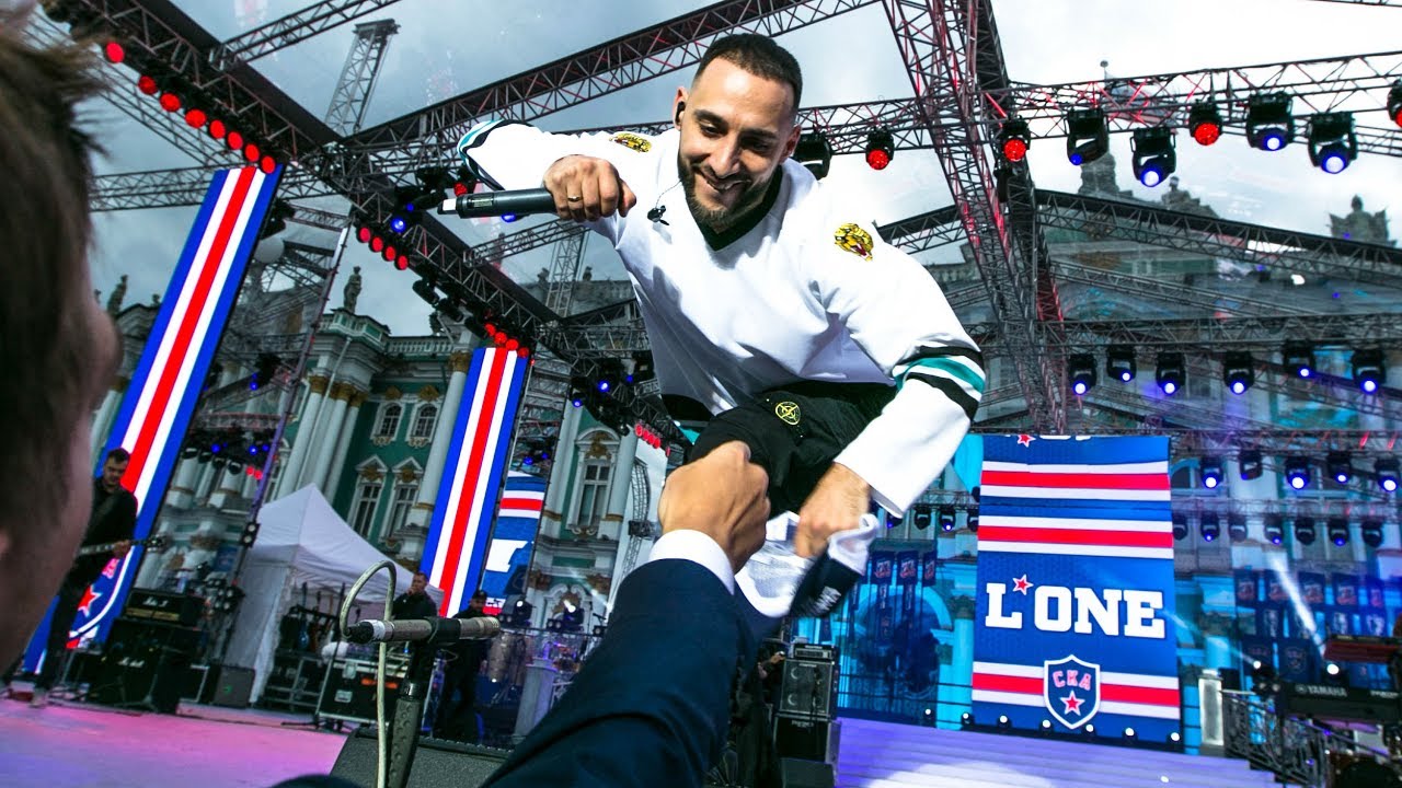 Парад чемпионов СКА. Концерт на Дворцовой. L'One