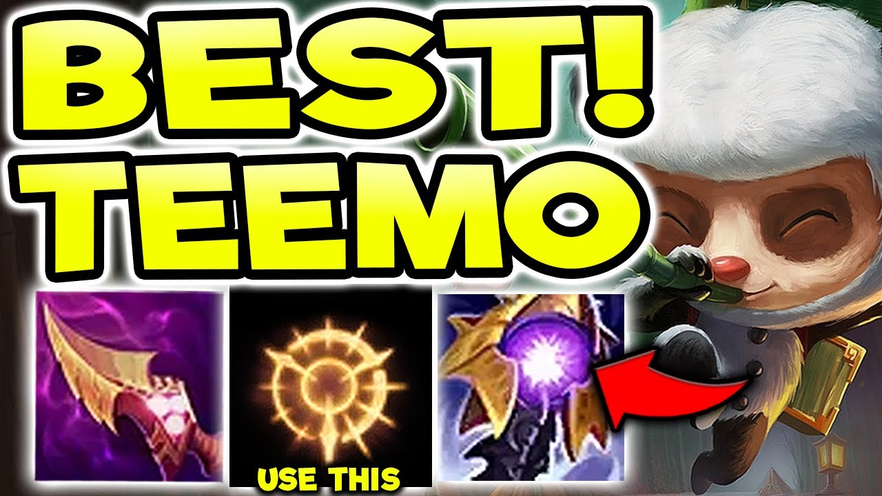 TEEMO TOP IS NOW UNSTOPPABLE IN SEASON 12 (STRONG) - S12 TEEMO TOP GAMEPLAY (Season 12 Teemo Guide)