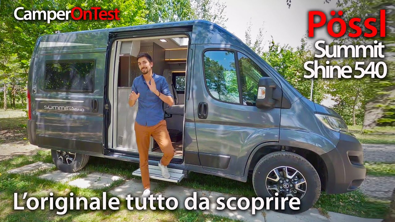 Pössl Summit Shine 540: un van compatto e originale tutto da scoprire