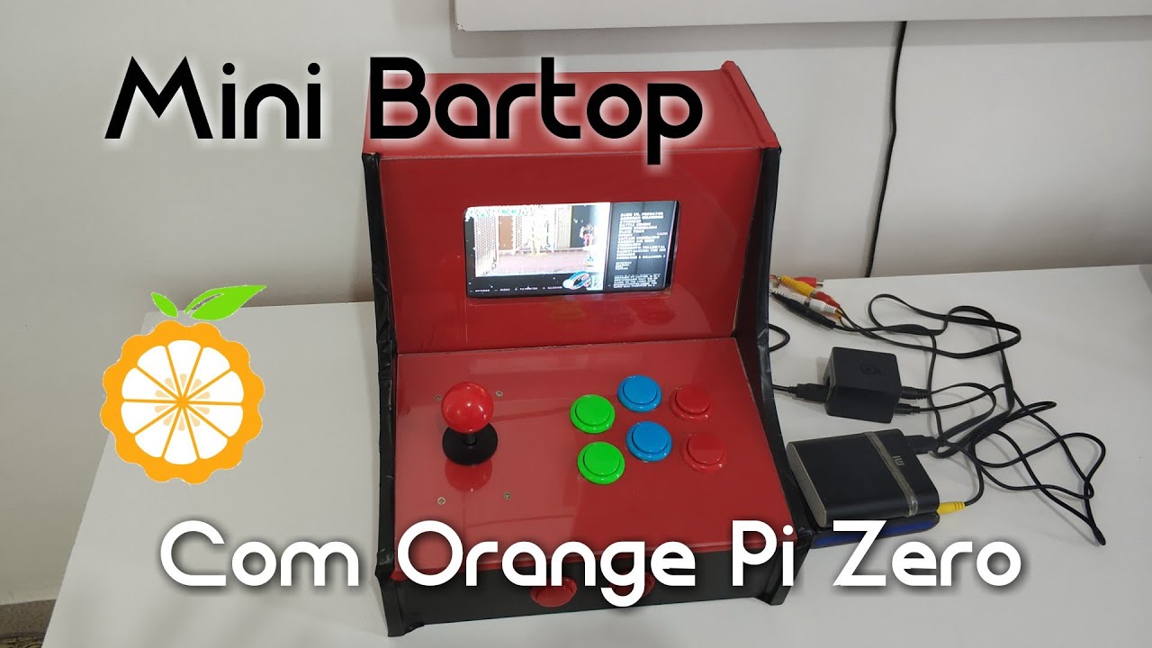 Projeto Mini Arcade com Orange Pi Zero .