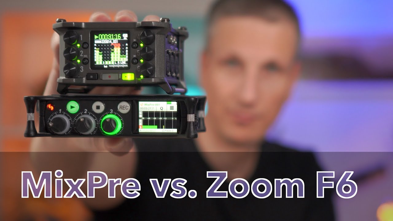 Sound Devices MixPre-3 II Vergleich 🎧 Zoom F6,  Focusrite
