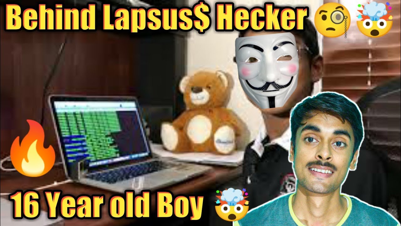 Behind Lapsus$ Hecker Group 🧐😅 16 Year old boy 😂