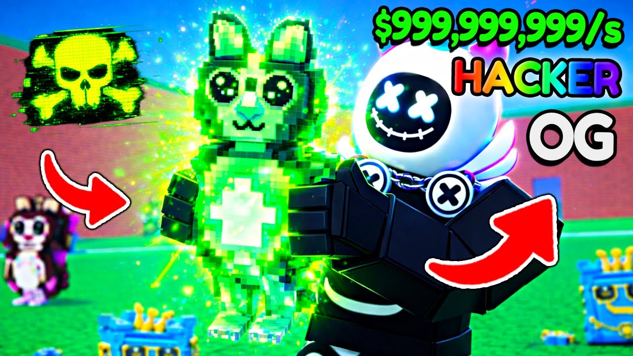Unlocking OG HACKER MEOWL MUTATION In Break a Lucky Block!