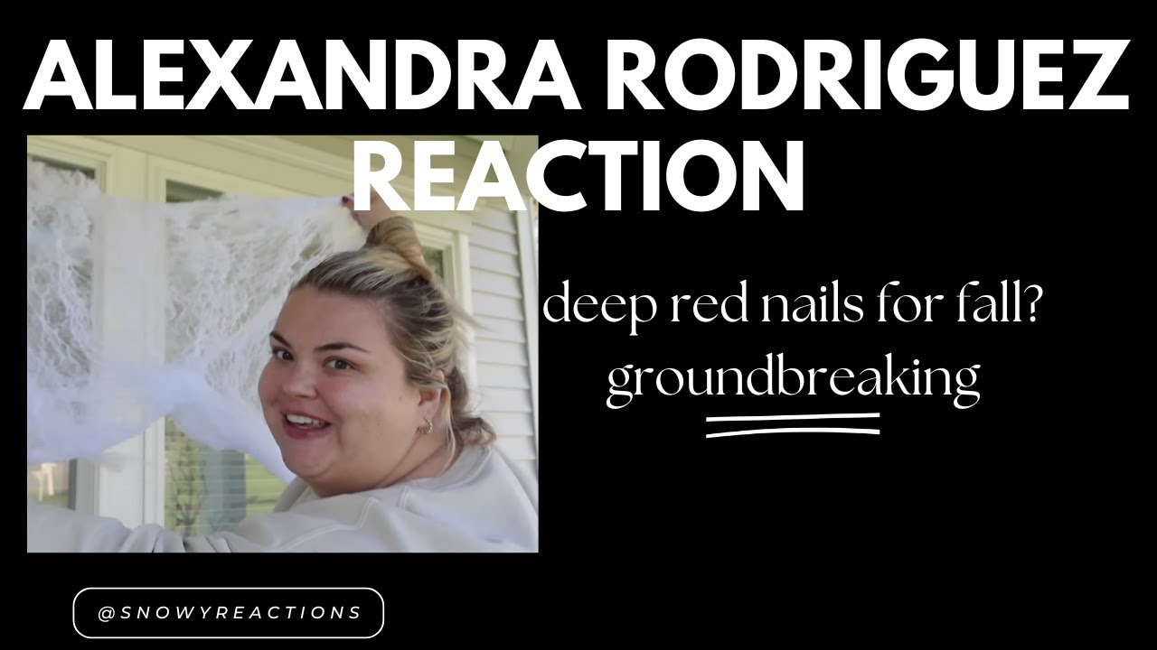 REACTION 2 TRYING WEIGHT LOSS RECIPES, FALL NAILS, AND HALLOWEEN DECORATING