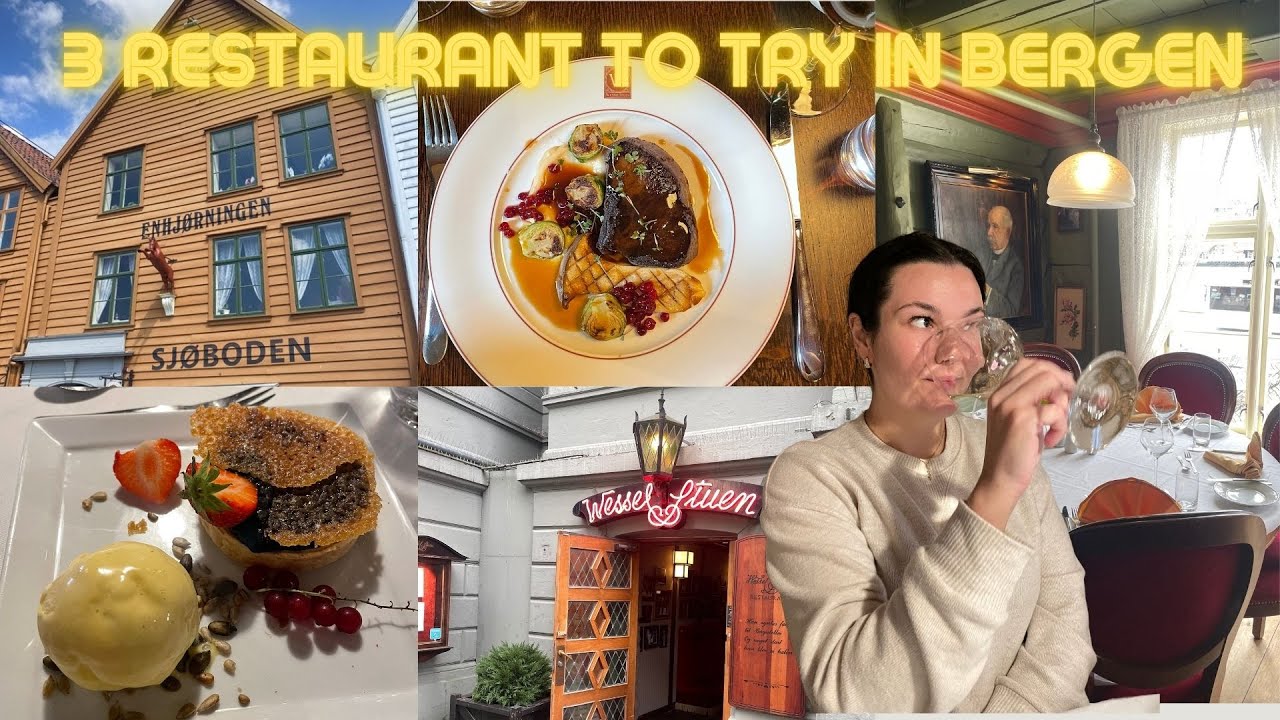 3 RESTAURANT YOU MUST TRY OUT IN BERGEN | Norway  | Norwegian Food
