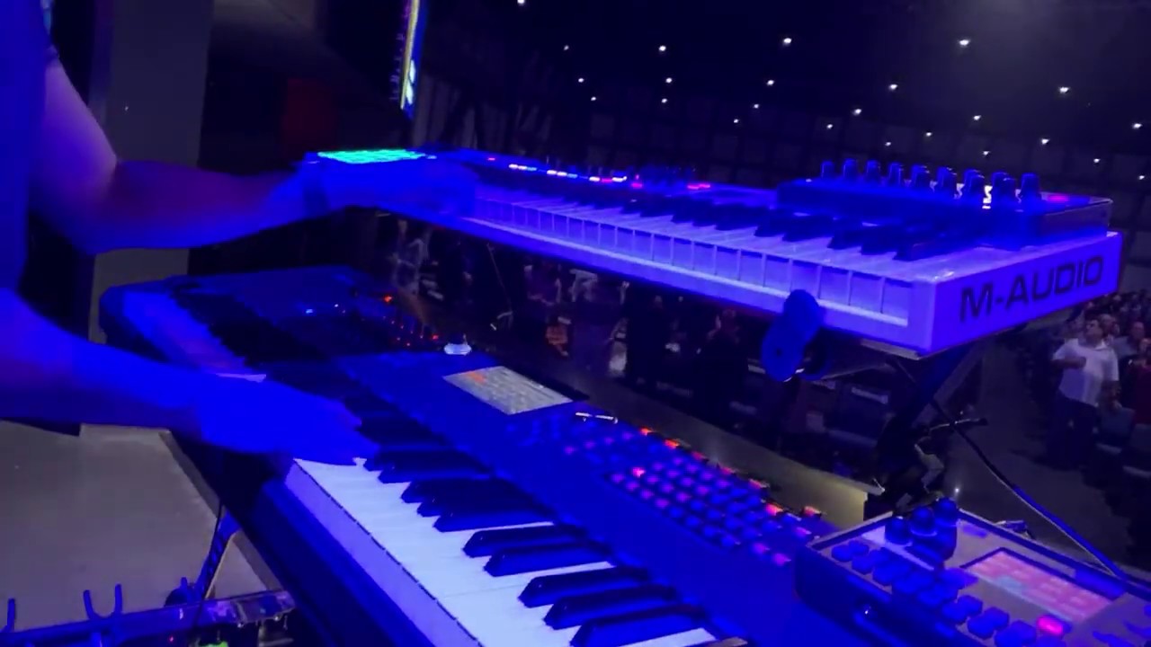 Sunday Live Worship Aux keys in ear mix