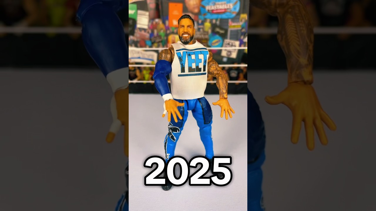 JEY USO ACTION FIGURE EVOLUTION!