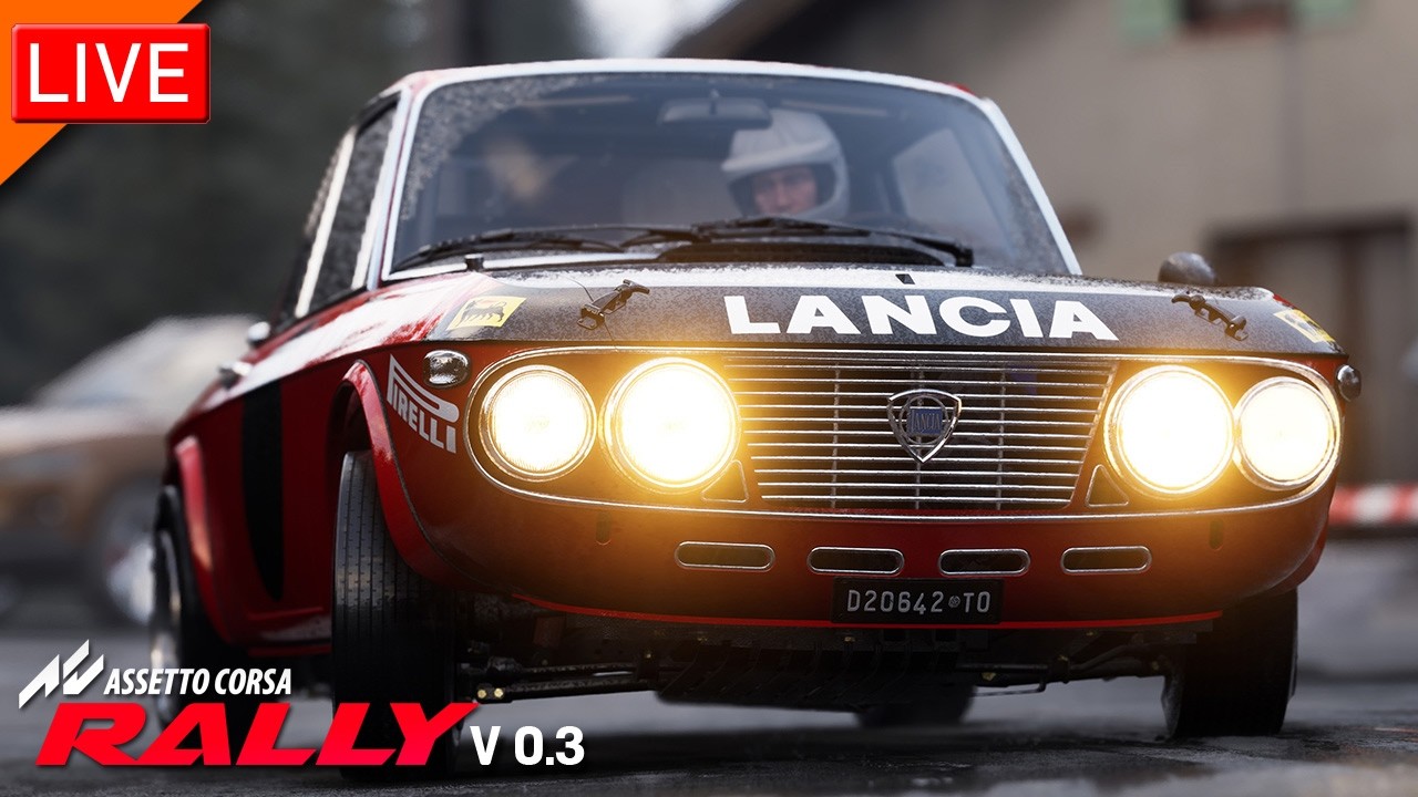 🔴 Soirée Lancia Fulvia Coupe HF 1600 ● Assetto Corsa Rally