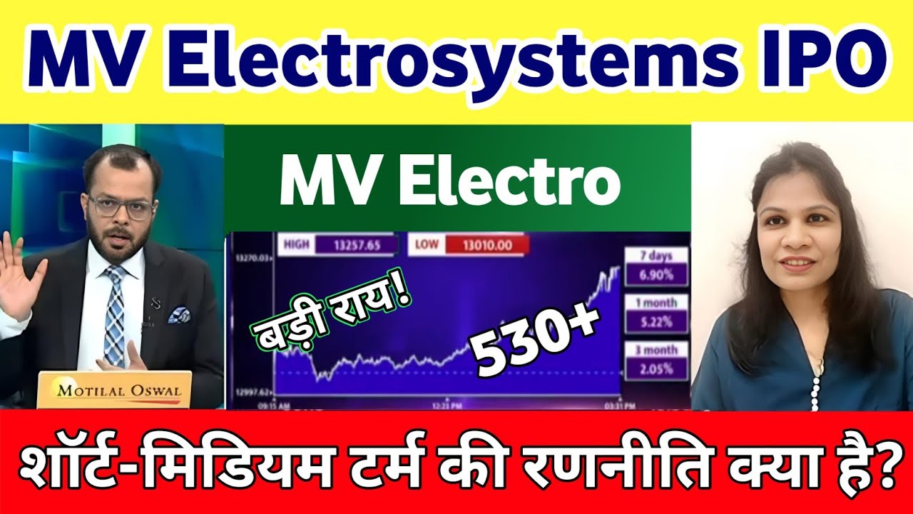 MV Electrosystems ipo review today | mv electrosystems ipo gmp | mv electrosystems share news