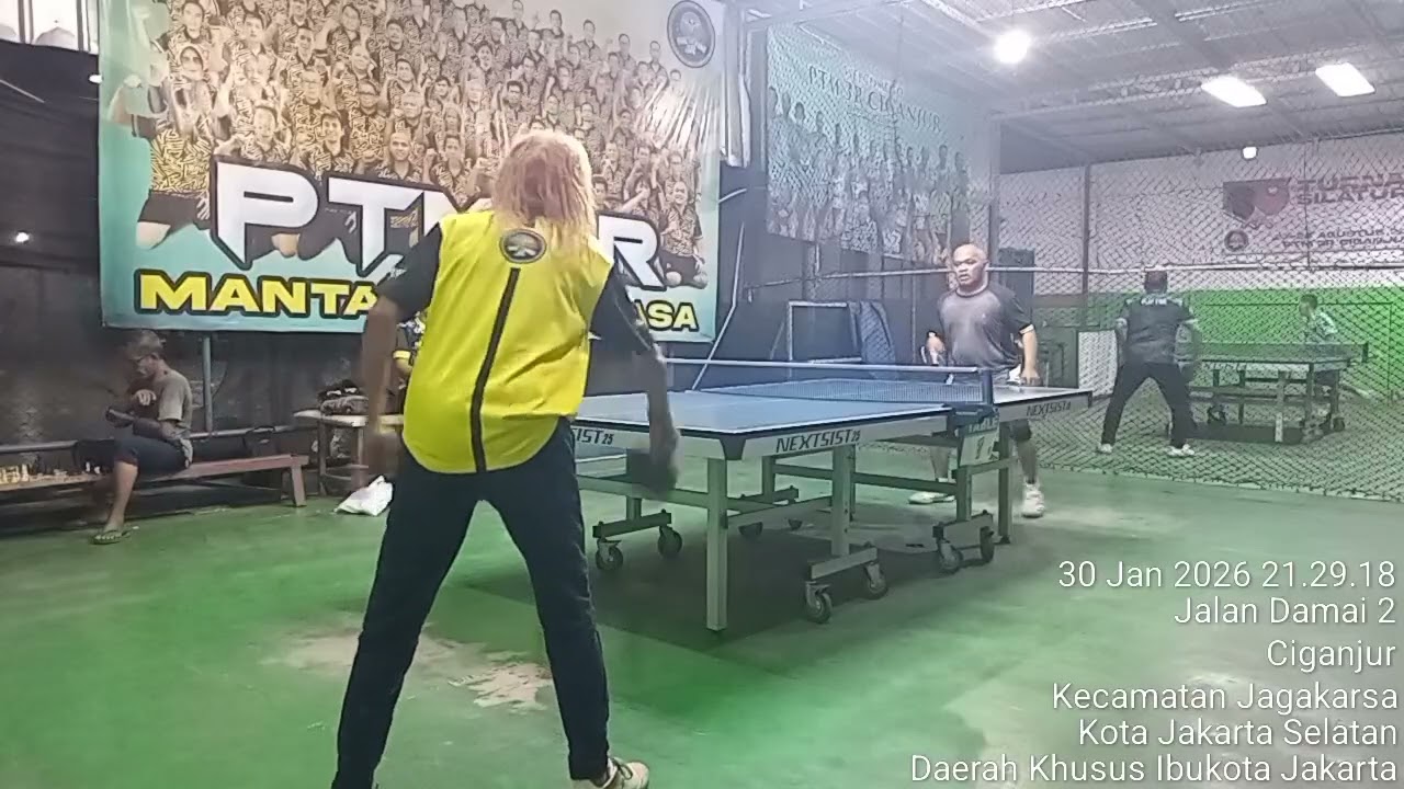 Turmini Ida cup di ptm 3r,babak penyisihan antara cang ali vs Rudi jabrik