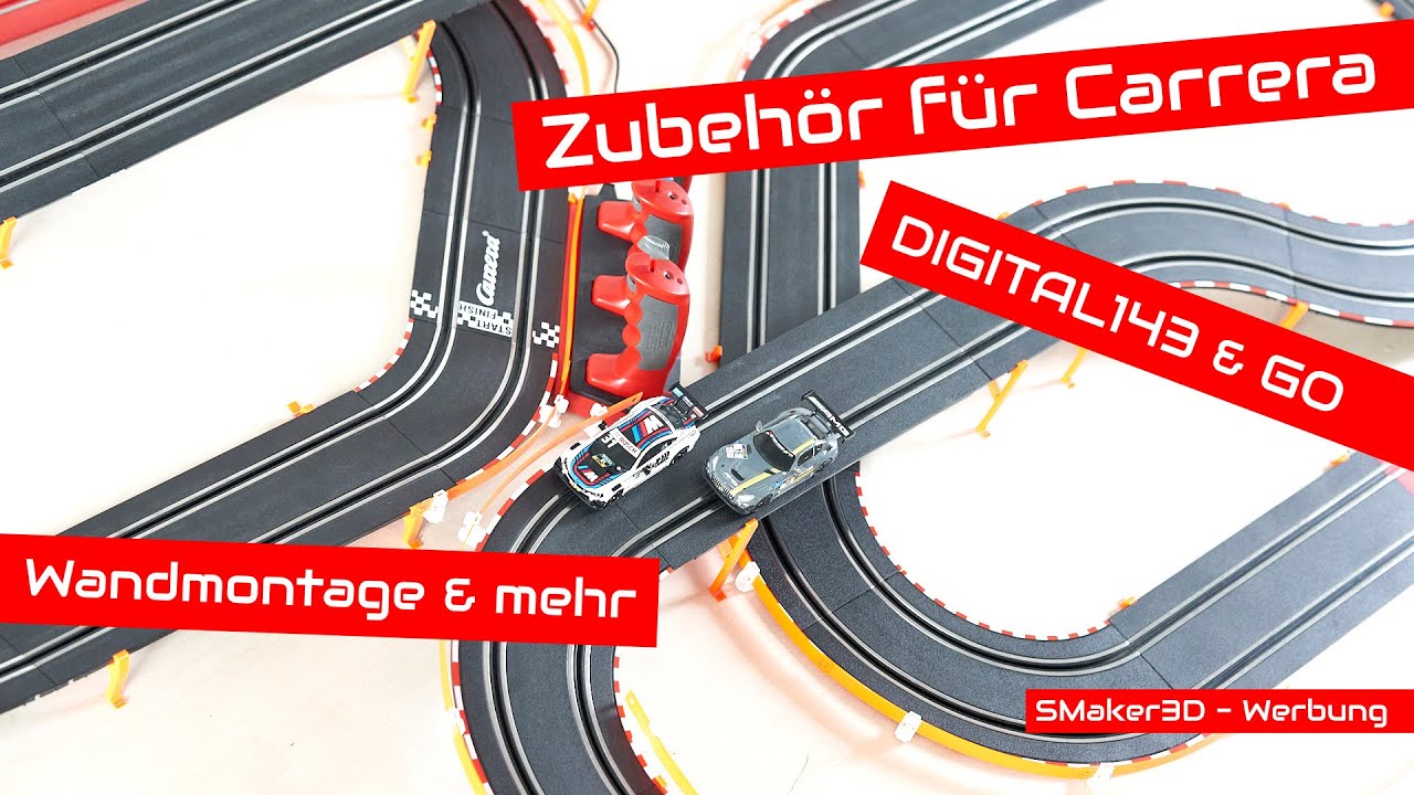 Cleveres Zubehör für die Carrera Digital143 und Go