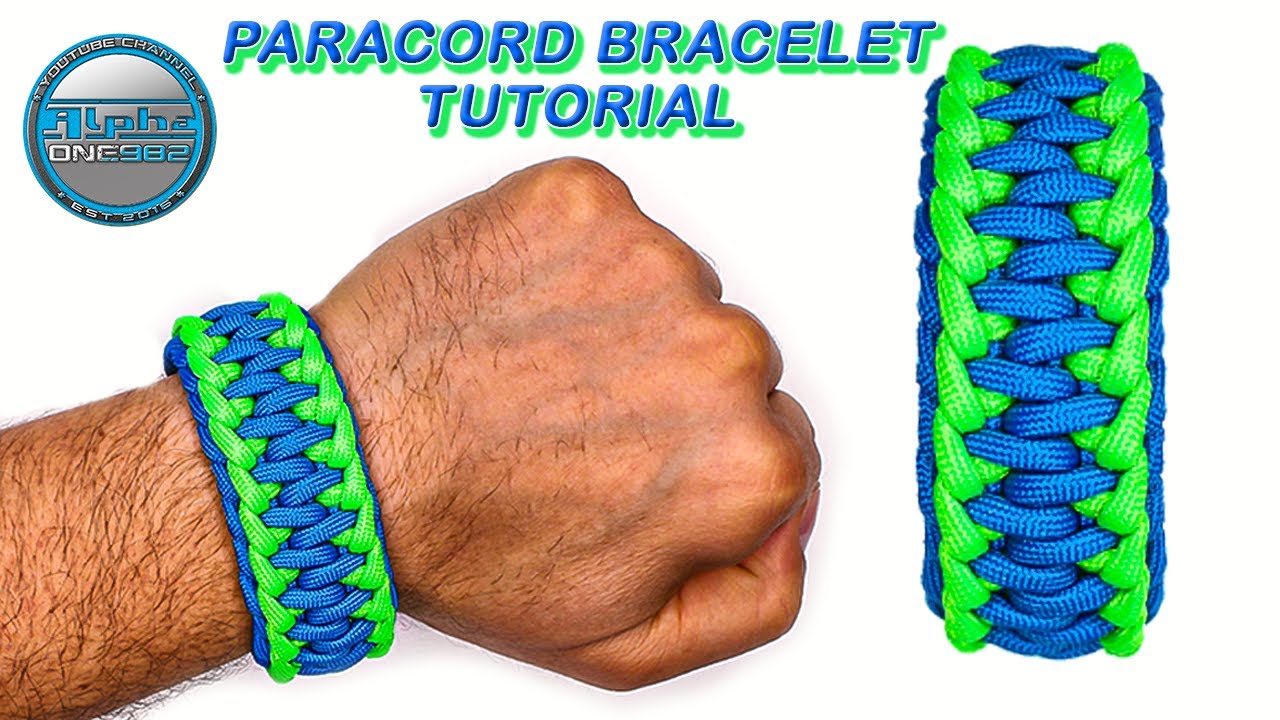 Браслет из паракорда Darksiders Modified Knot (руководство по плетению своими руками)