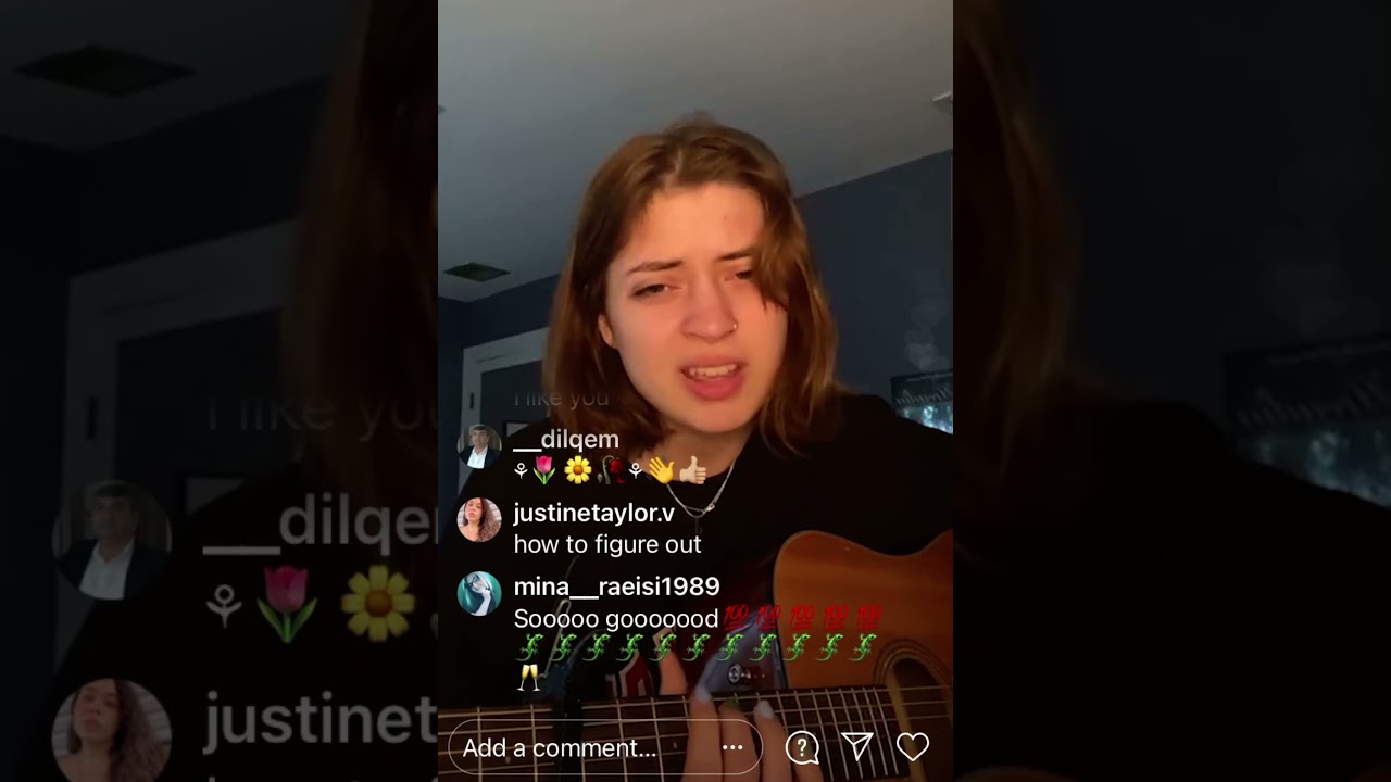 March 31, 2021 | Lizzy McAlpine IG Live