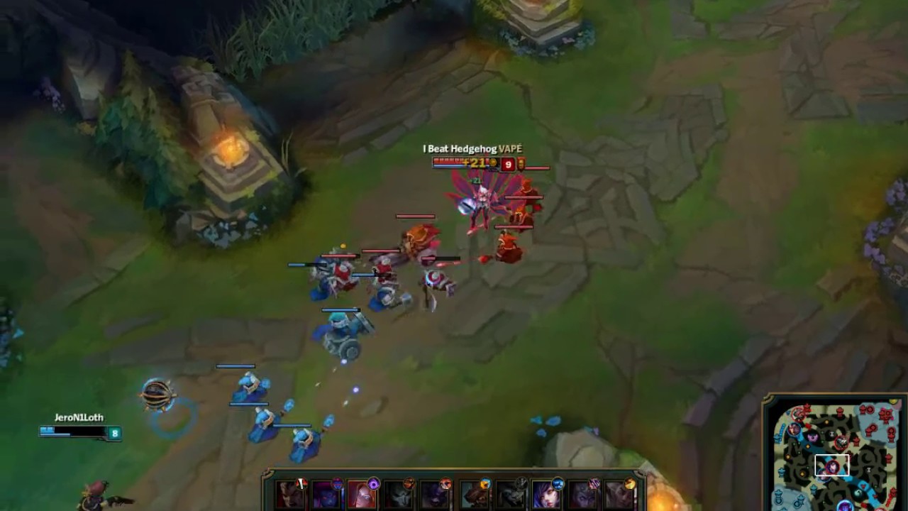 Ahri - R Flash Combo