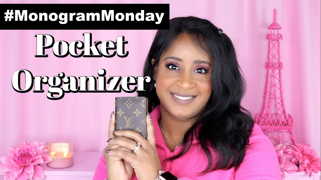 MONOGRAM MONDAY REVIEW (LV POCKET ORGANIZER)  |  pink2paris