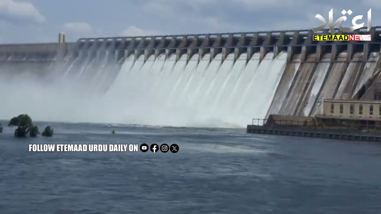 Heavy Inflow Of Flood Water, 14 Gates Of Nagarjuna Sagar Lifted To Release Flood Water To Downstream