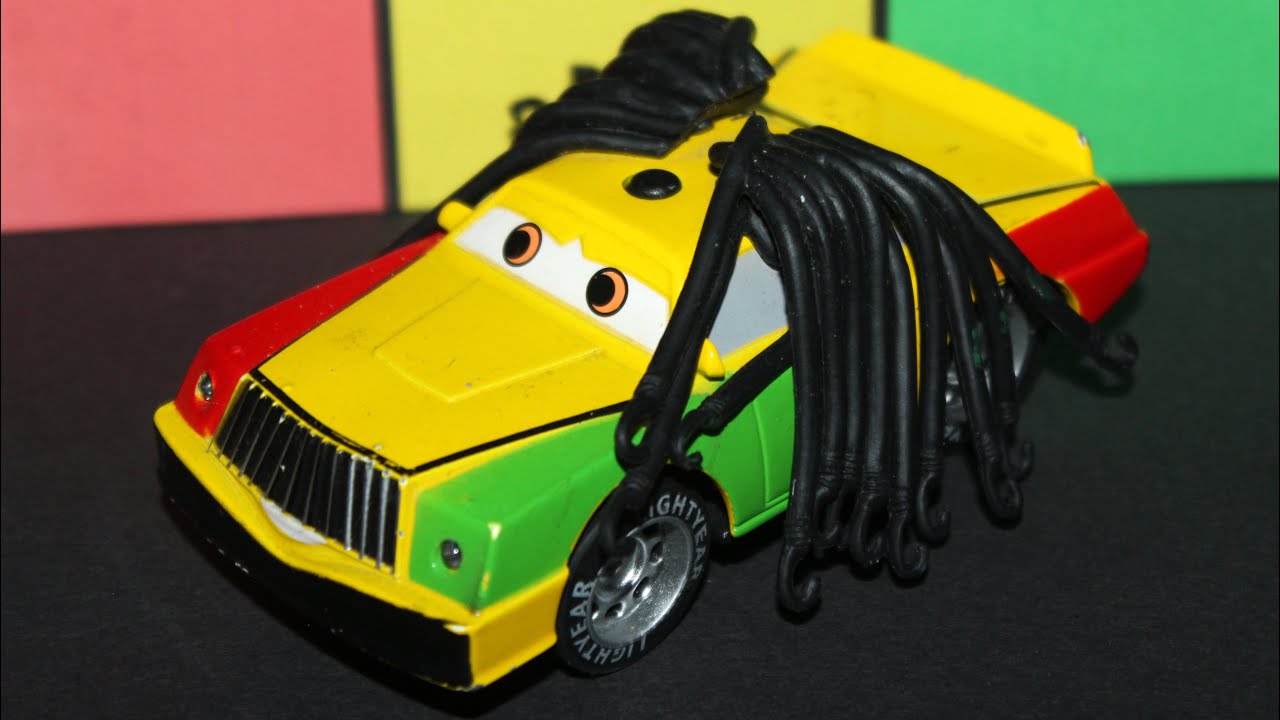 Фигурка Disney Cars Раста Чик Хикс - Роскошная, с инерционным механизмом, изготовленная на заказ.