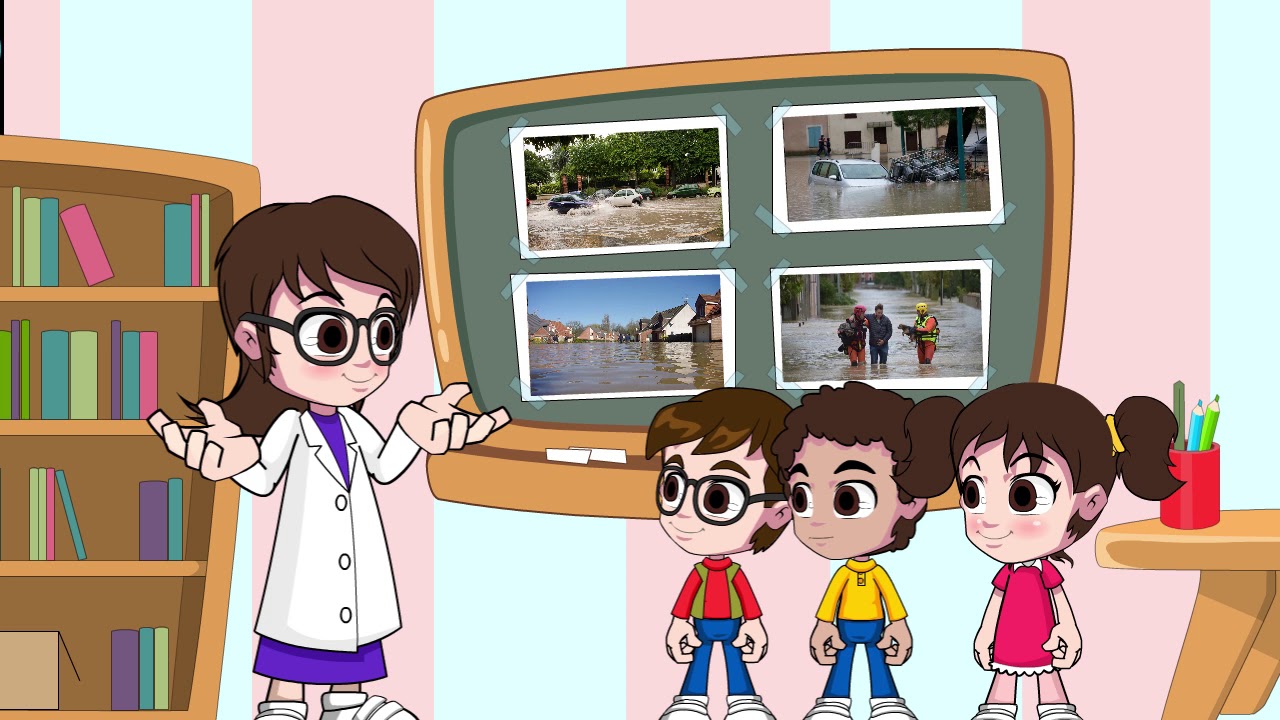 C'est une inondation / les catastrophes naturelles/ 5AP, projet 3, séquence 2