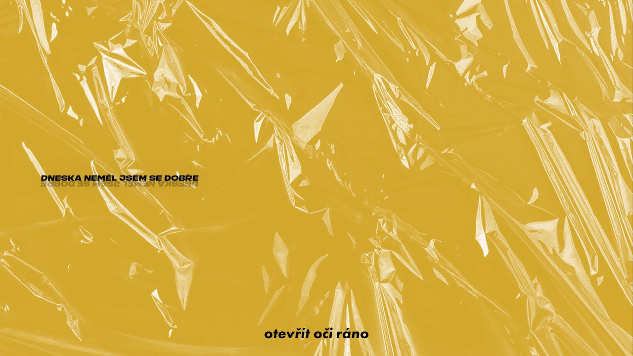 ATMO music - Dneska neměl jsem se dobře (Official Lyric Video)