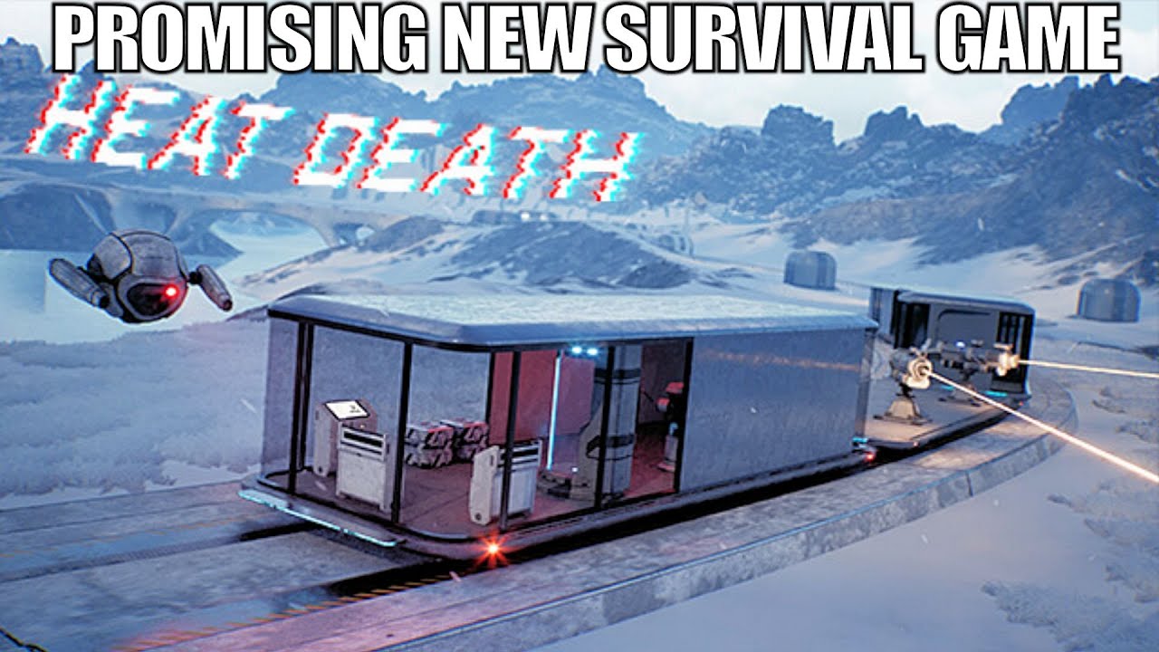 Day 1 of This Impressive New Survival Game | Heat Death Survival Train Gameplay | Part 1