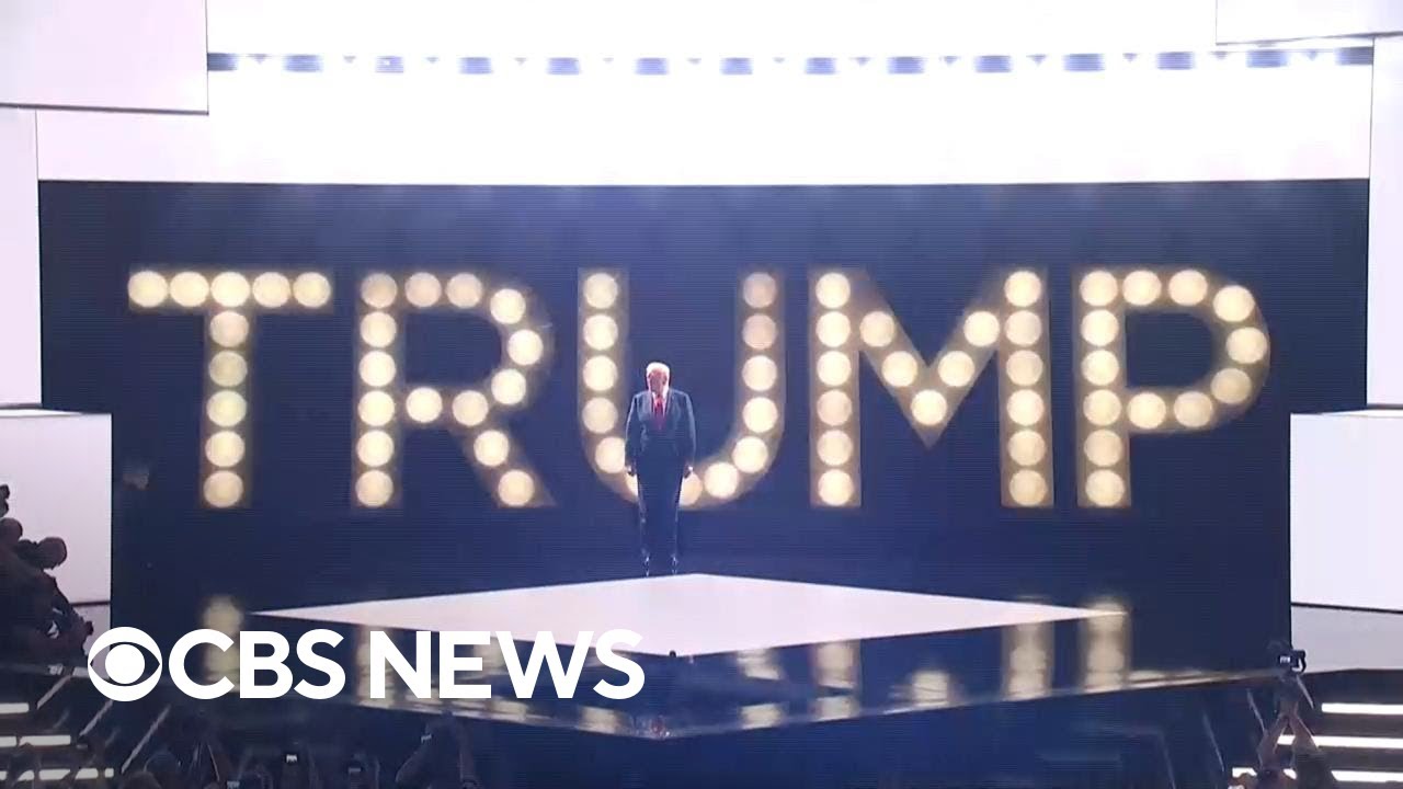 Watch: Trump's 2024 RNC entrance