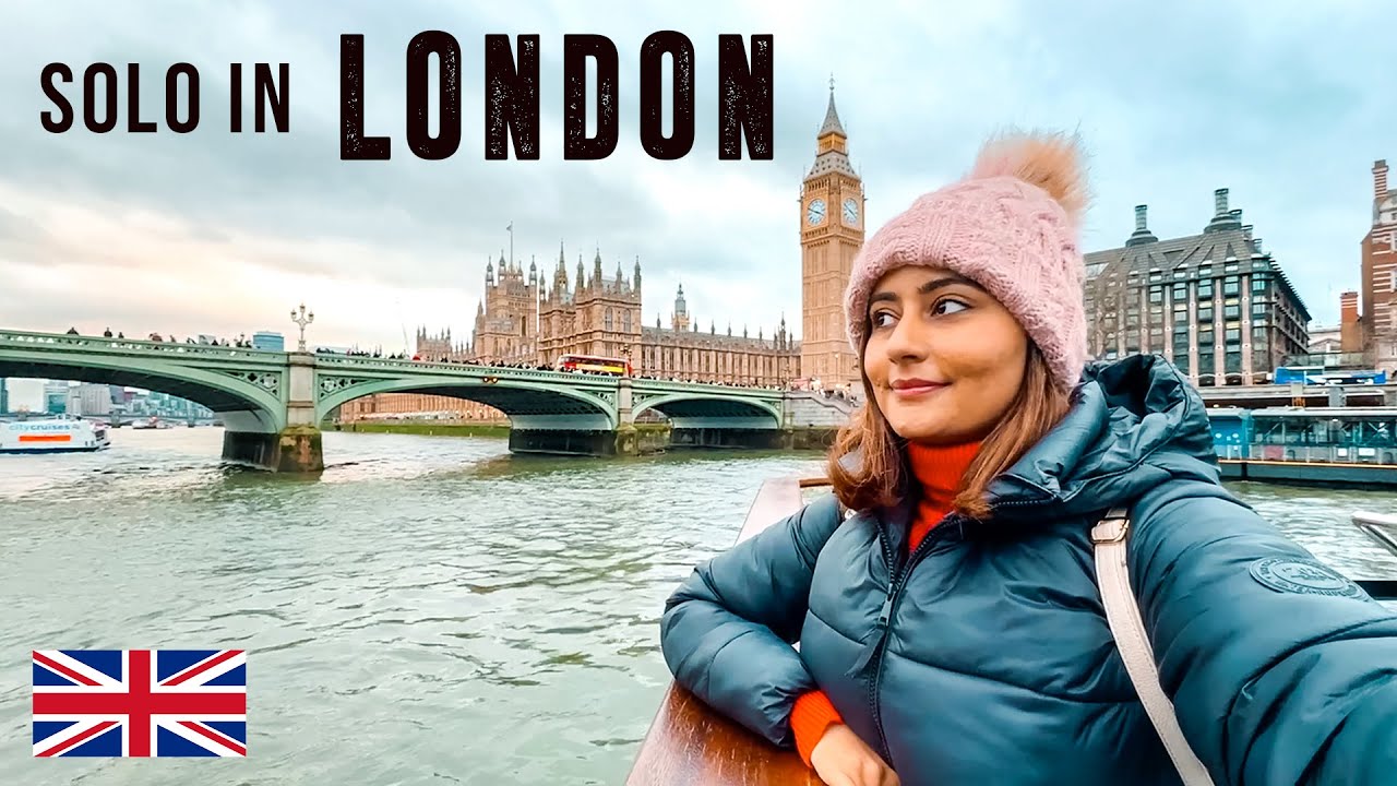 Индийская девушка СОЛО в Лондоне 🇬🇧🎡 | Исследуем Лондон за 4 дня!