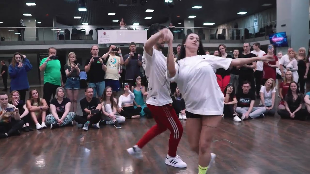RZC 2023 Lucas Pellini and Vanessa Silveira Zouk demo