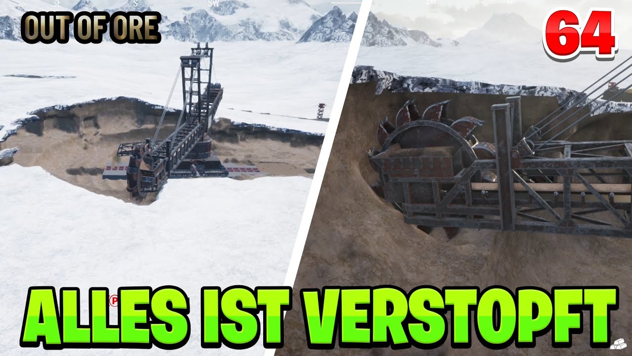 Out of Ore Hardcore – Tag 64: NICHTS geht mehr… Alle Förderbänder verstopft! #064