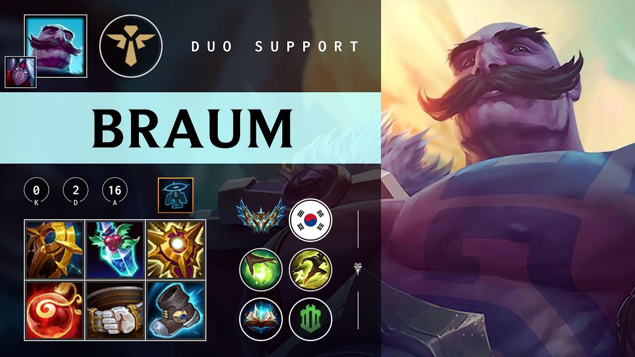 Braum Support vs Renata Glasc - KR Challenger Patch 26.04