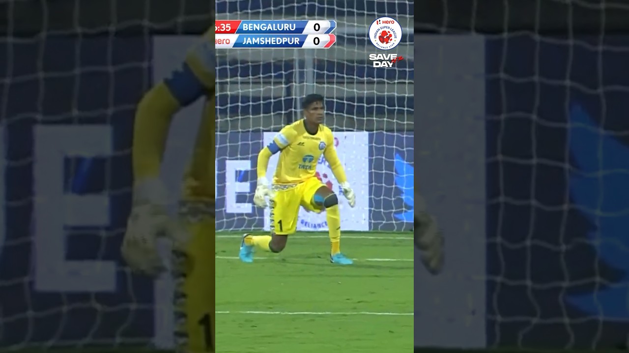 Remembering this spectacular save from Indian Spider-man, #SubrataPaul! 🕸️🕷️#HeroISL #shorts