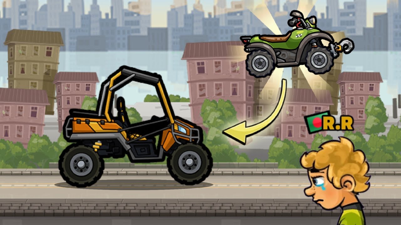 IMPOSSIBLE ATV 😭 7 EASY TO HARD MAP JANUARY EP 6 | Hill Climb Racing 2 