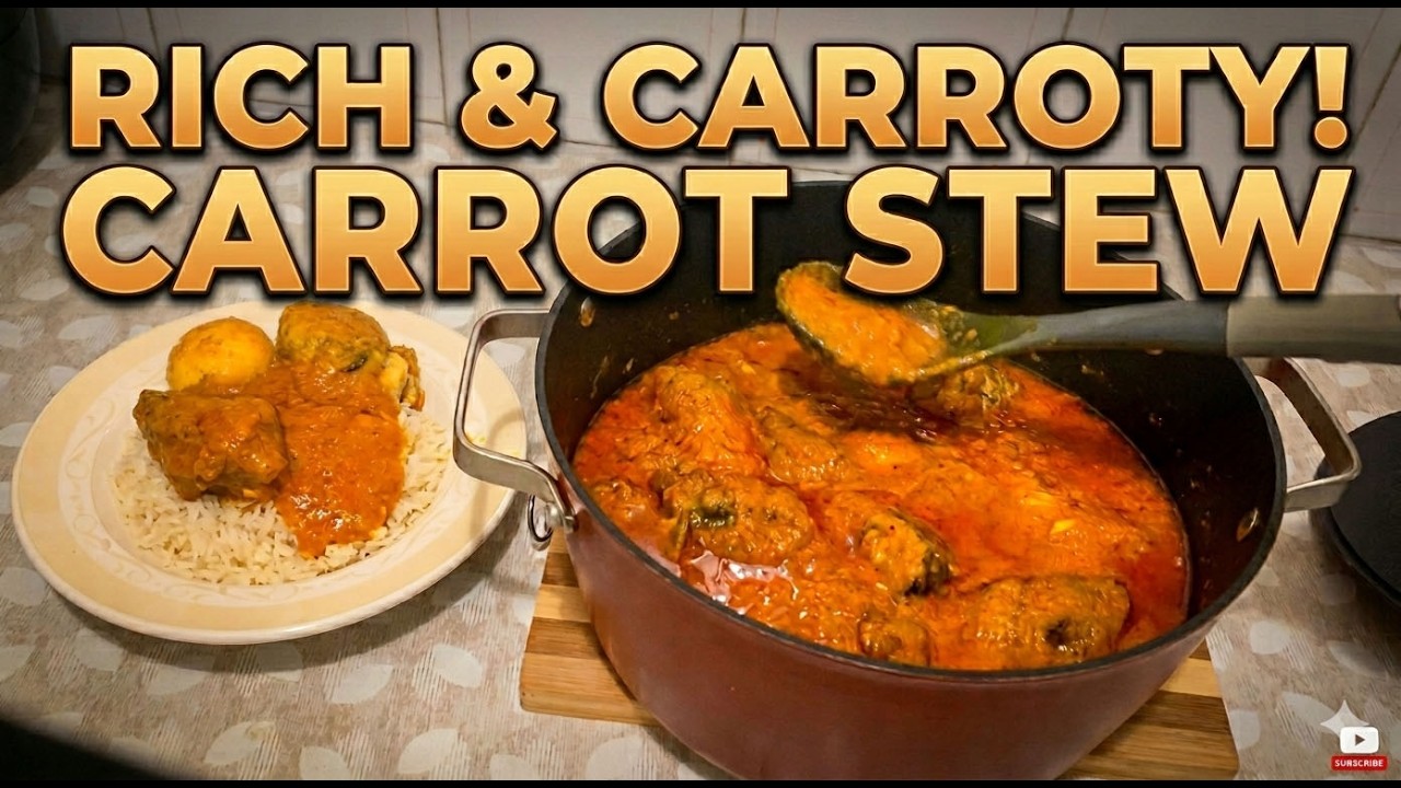 Juicy carrot stew (No tomatoes)