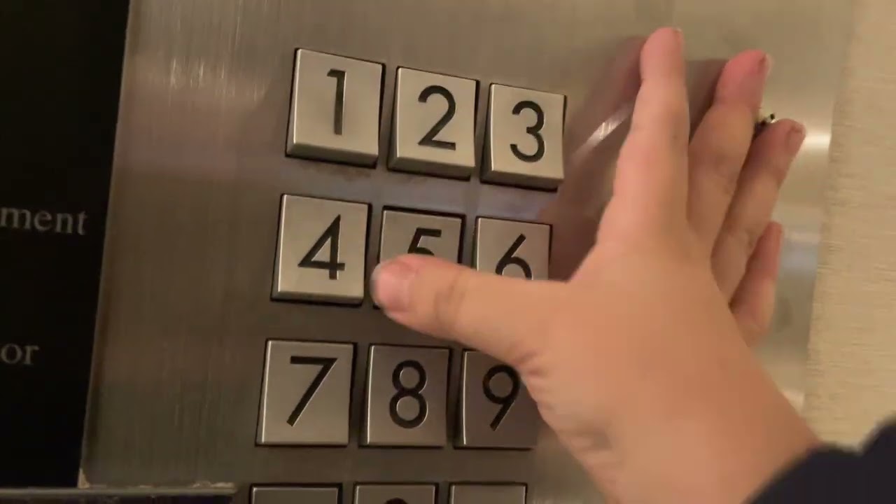 My very first Schindler Miconic 10 elevator at the JW Marriott in Washington DC￼