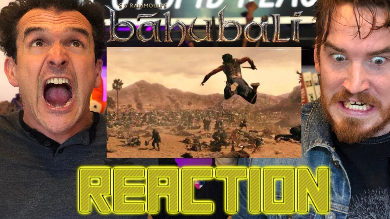 Bahubali: The Beginning War Scene Reaction!!