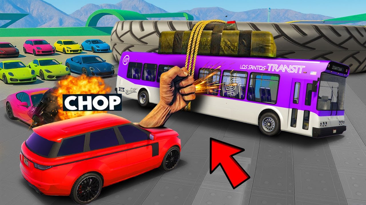 GTA 5 CHOP ESCAPE THE ULTIMATE DERBY CHALLENGE