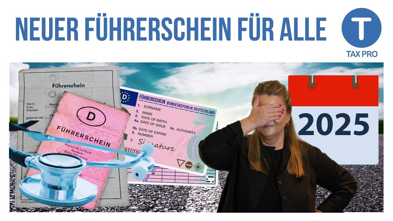 Neuer F&uuml;hrerschein: DAS &auml;ndert sich 2025 f&uuml;r ALLE Autofahrer!