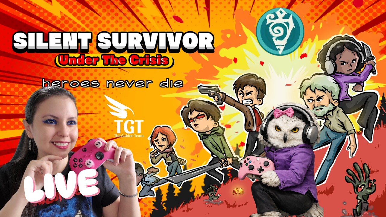 🔴 Silent Survivor: Under the Crisis | Primeira vez jogando! Sobrevivendo às hordas 🔥