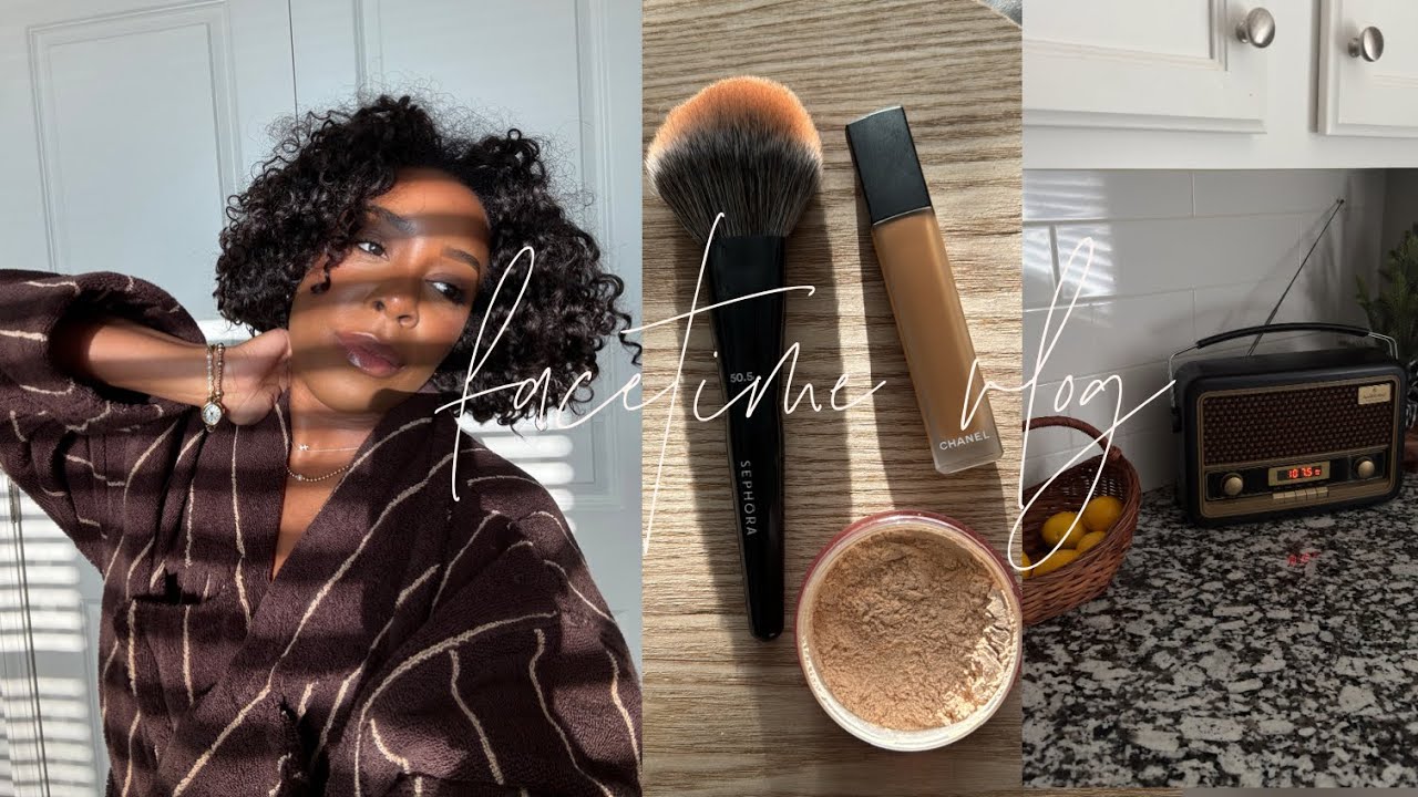 𝒇𝒂𝒄𝒆𝒕𝒊𝒎𝒆 𝒗𝒍𝒐𝒈💭 no sugar?!? showing up, grwm while trying a NEW concealer, meetings, and unboxings