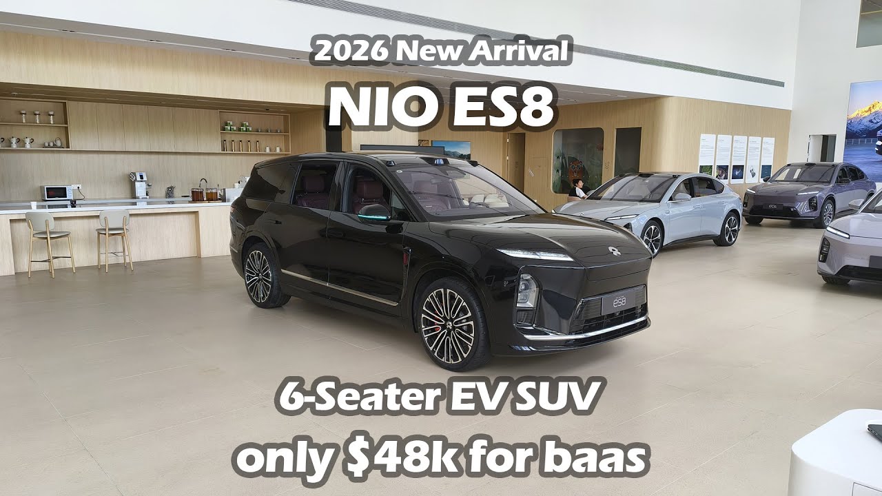 2026 New Arrival NIO ES8 6-Seater Executive Signature Edition EV SUV - Big Bear Test Car