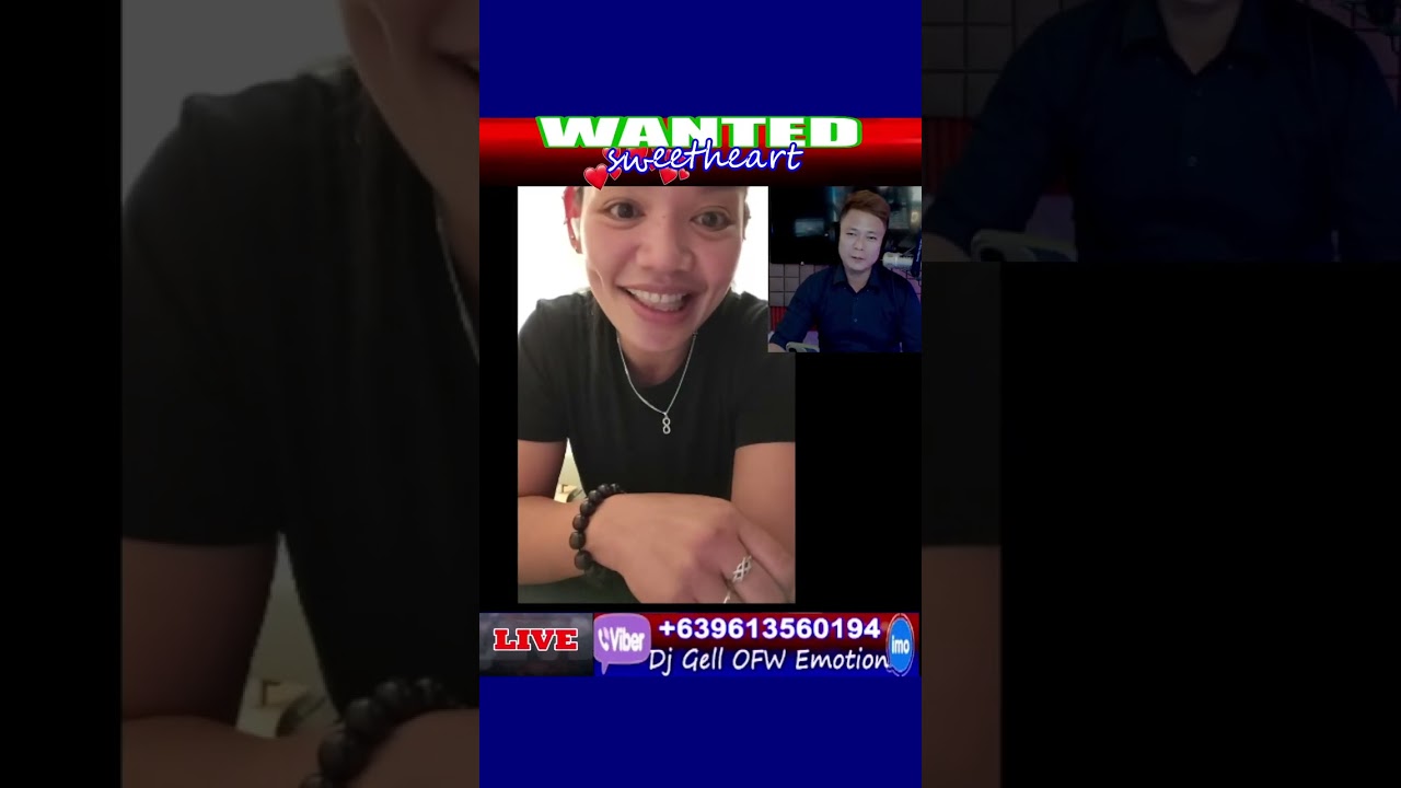 Live Now : Wanted Sweetheart with DJ Gell OFW Emotion Tv.Radio / March 15, 2026 / 7-10PM