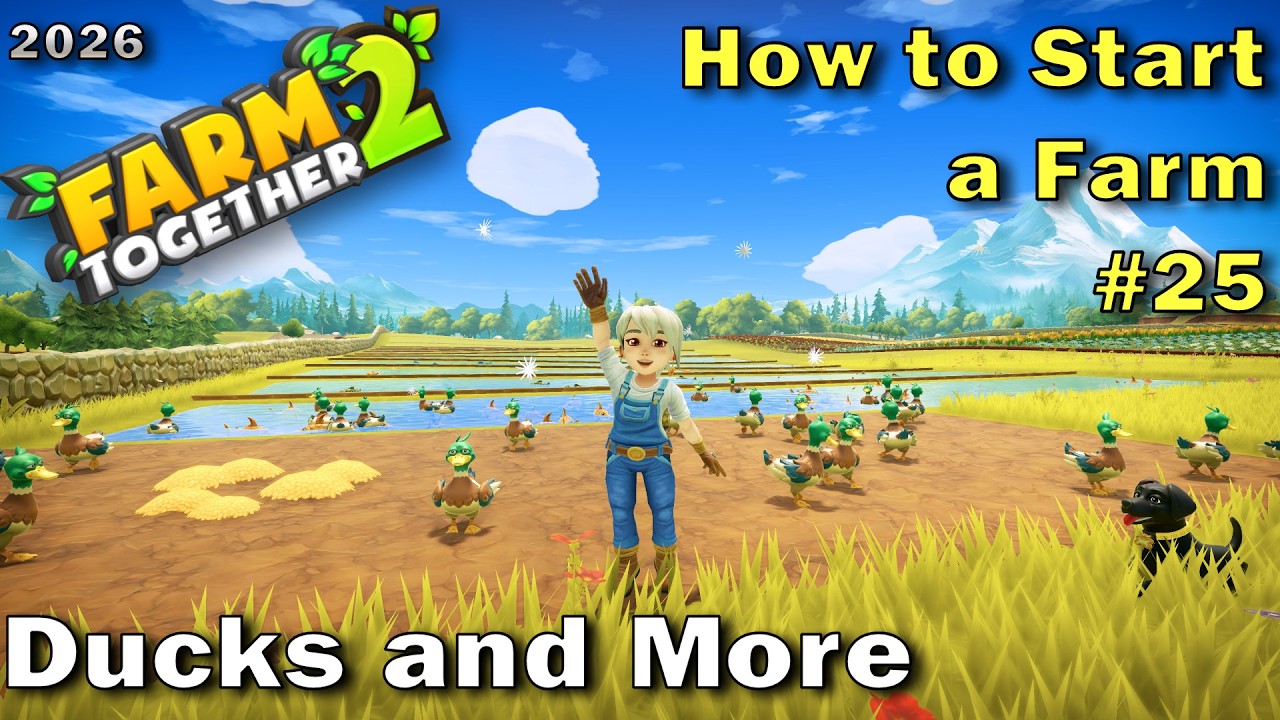 Farm Together 2 - Утки, овцы и столярная мастерская (Как начать ферму 25)