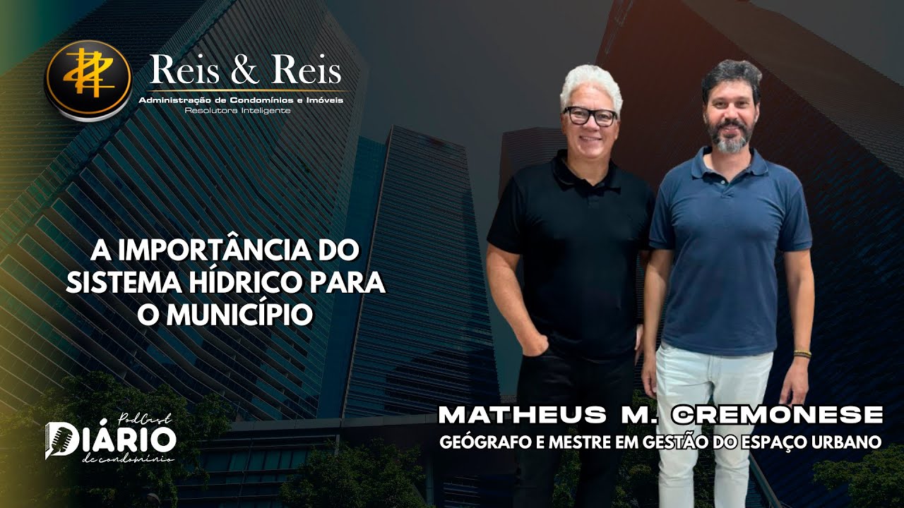 No Diário de Condomínio, o geógrafo Matheus Cremonese analisa o abastecimento de água Juiz de Fora