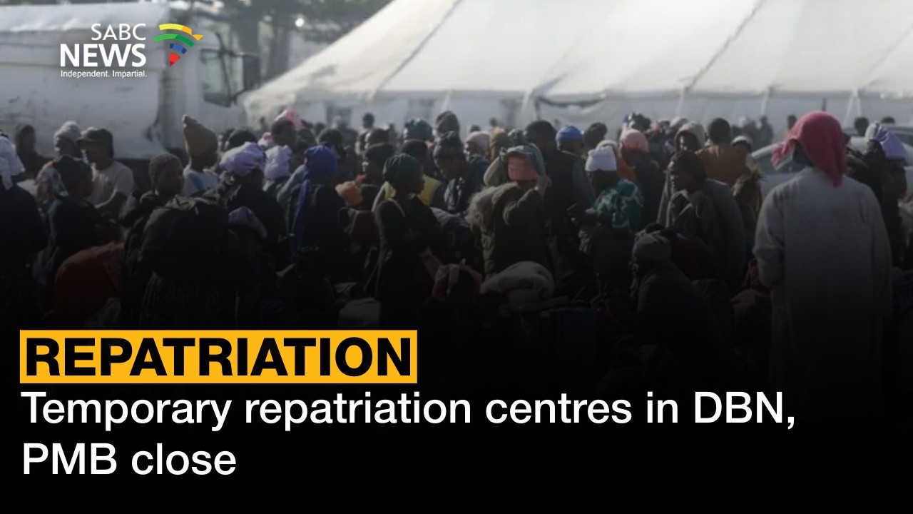 Temporary repatriation centres in DBN, PMB close